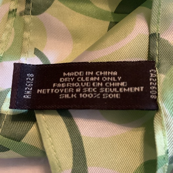 Coach silk scarf - Picture 3 of 7